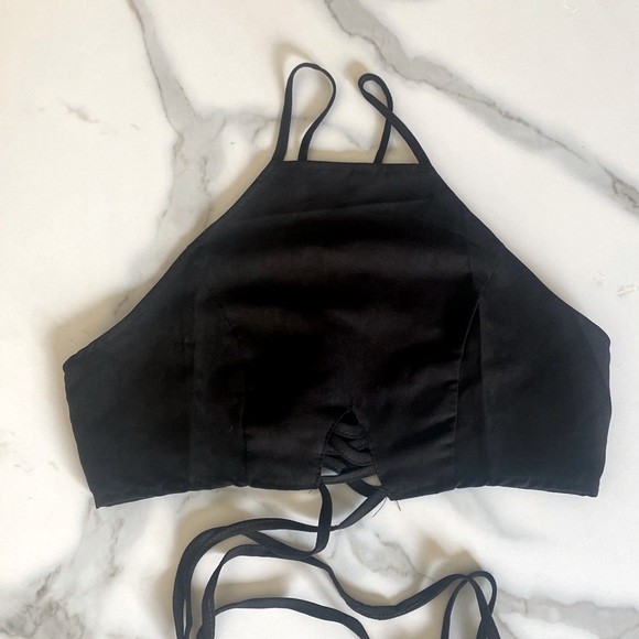 Wrap crop top - Picture 5 of 5